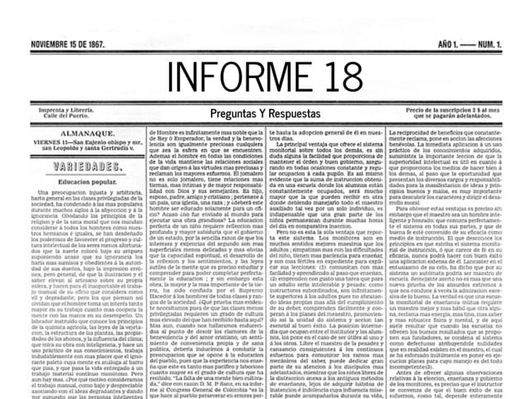 Informe 18: ???? Preguntas Y Respuestas